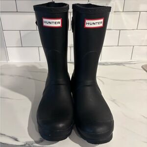 Hunter Black Rain Boots